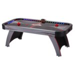 Fat Cat Volt LED Light-Up Grey 7 FT Air Hockey Table